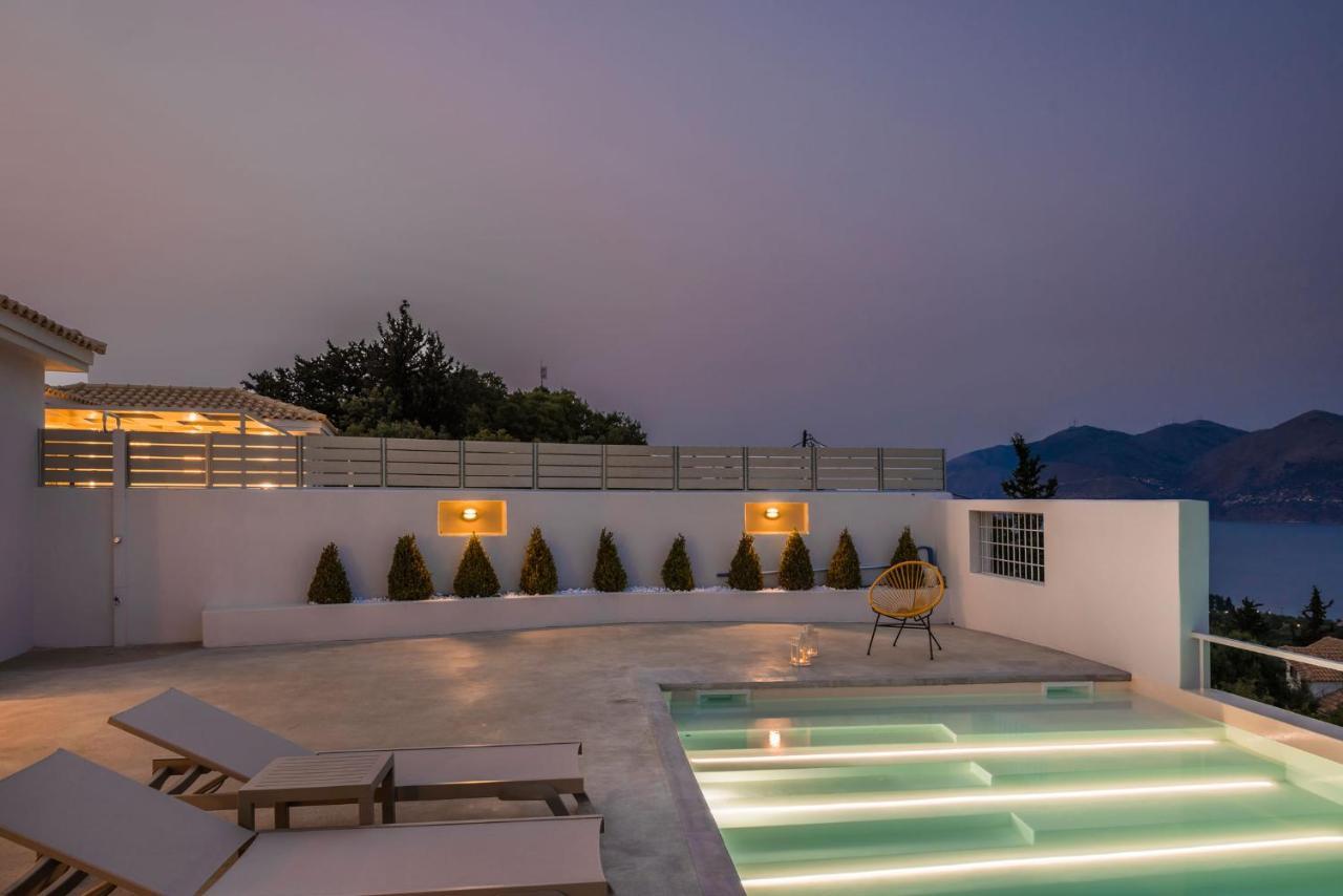 Villa Lavanta - Iris Sunset Villas Lépedha Exterior foto