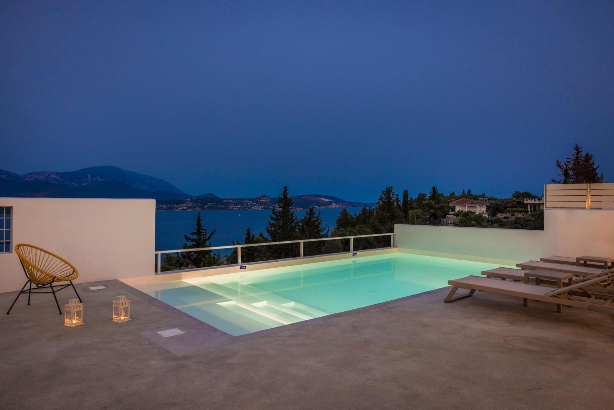 Villa Lavanta - Iris Sunset Villas Lépedha Exterior foto