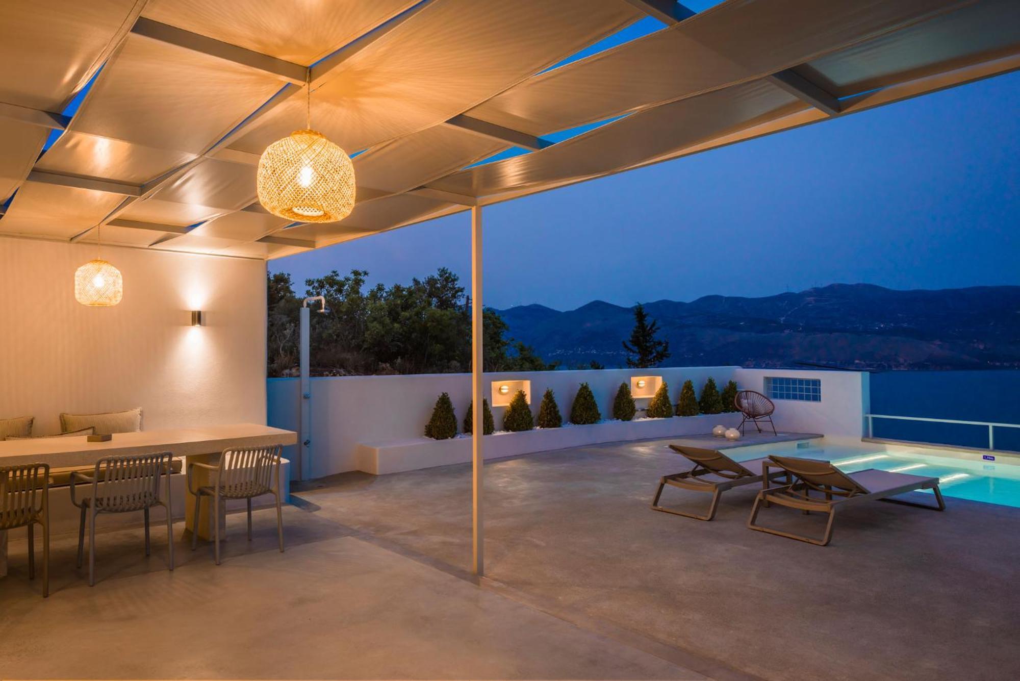Villa Lavanta - Iris Sunset Villas Lépedha Exterior foto